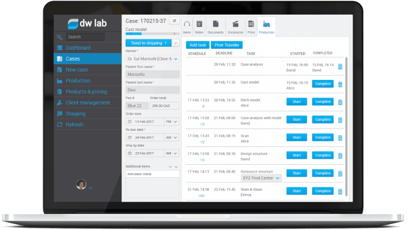 Dental Lab Software